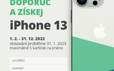 Soutěž Doporuč a získej iPhone 13